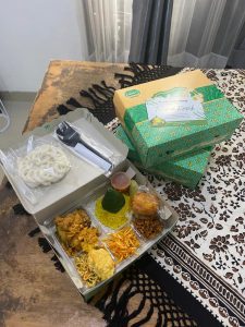 tumpeng mini box karton